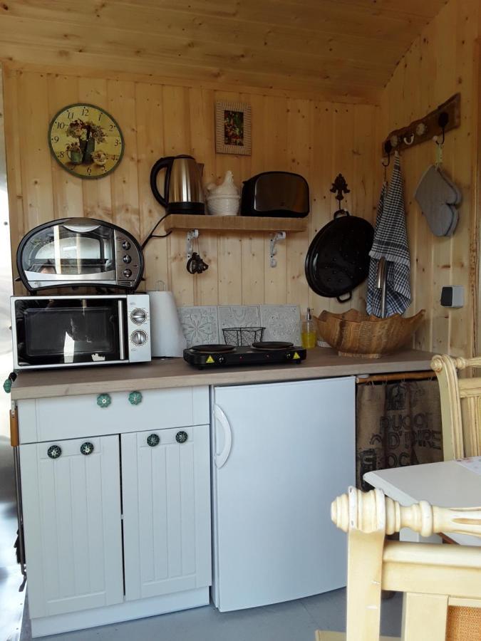 Schaeferwagen Auf'M Minibauernhof In Munsterヴィラ エクステリア 写真